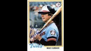 Mike Cubbage Passes Away At 74