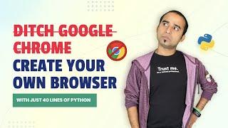 Create Your Own Browser Using Python | Python Project | PyQt5