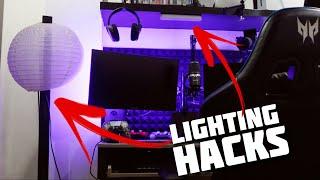 MY PS5 STREAMING SETUP TOUR 2022 - Secret Lighting