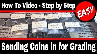How to Submit Coins To PCGS For Grading - Online Submission Form Step by Step