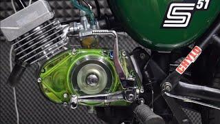 TRANSPARENT ENGINE SIMSON CLEAR TUNING POLSKA CHYLORACING