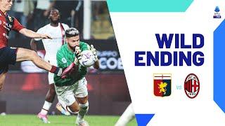 Giroud puts on the gloves and saves Milan! | Wild Ending | Genoa-Milan | Serie A 2023/24