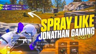 SPRAY LIKE @JONATHANGAMINGYT  | Pubg Lite Competitive Montage | FT - CRiST OP