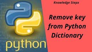 Remove key from python dictionary