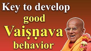 SB 1.17.1 Key to Develop Good Vaiṣṇava Behavior | Rus-Split | 12.2.92 | Gopal Krishna Goswami