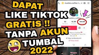 FYP GRATIS CARA MENAMBAHKAN LIKE TIKTOK GRATIS TANPA APLIKASI PERMANEN & AKUN REAL TERBARU 2022 !!