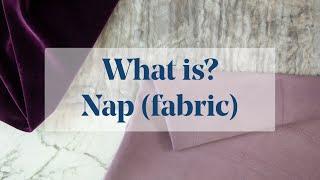 What is Nap? Fabric & Layout | Tips Velvet, Directional Prints