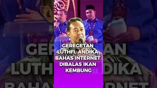 Jawaban Andika Panjang soal Internet, Dibalas Luthfi Soal Ikan Kembung Rp3 Ribu. #merdekadotcom