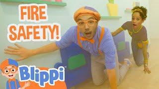 Blippi and Meekah Learn About Fire Safety at NYC Fire Station! | Blippi and Meekah Full Episodes