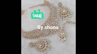 Bridal jewellery #shorts #youtube #fashionland by shona