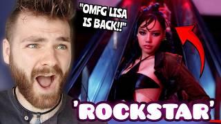 LISA - ROCKSTAR (Official Music Video) | REACTION!