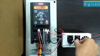 Configuring VLT Micro Drive FC51 for Two wire start/stop with Multi-setup (Auto/manual) || DIGICON