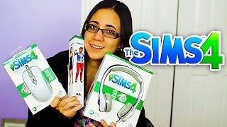 The Sims 4 SteelSeries Gaming Headset, Mouse, and Mousepad Unboxing