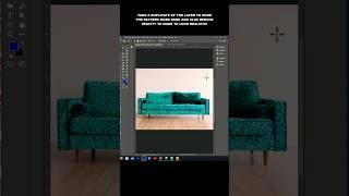 PUT A DESIGN ON SOFA WITH PATTERN IN PHOTOSHOP