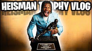 I WON THE HEISMAN TROPHY (HEISMAN DAY VLOG IN NYC)