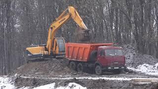 В Брянске продолжается строительство автодороги, которая соединит Володарский и Фокинский районы