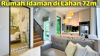 Desain Rumah Minimalis 72m2 Yang Cantik Banget | Grand Duta City South of Jakarta