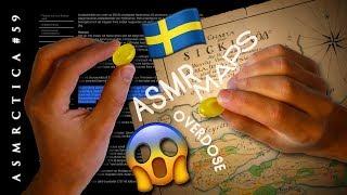 ASMR 1hr Swedish - Maps - Cough drops | Tingle Overdose Sleep Aid