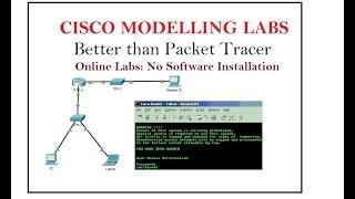 6. Cisco Packet Tracer Online Simulator / Free Online Compiler for Online  Cisco Simulation Labs