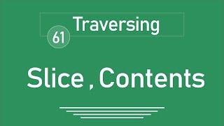 61 - ( jQuery Tutorial ) Traversing:  Slice , Contents