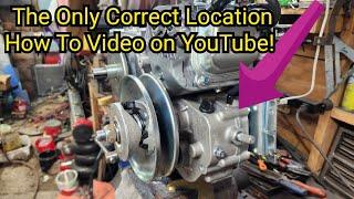 Go Kart Reverse Gear Box installation