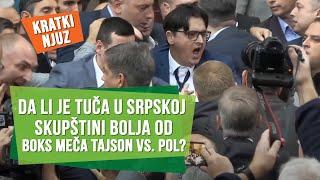 Tuča u Skupštini Srbiji: ko je prvi zamahnuo, da li je sve bilo zbog Palme? : Kratki Njuz EP168