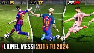 Lionel Messi Goal In Every FIFA | 2015 - 2024 |