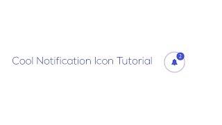 html css javascript - Cool Notification Icon Animation Tutorial