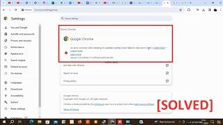 How to Solve Chrome update failed error code: 3 (0x80070002)