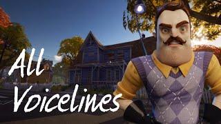 Theodore Peterson All Voicelines Hello Neighbor: Welcome To Raven Brooks Season 2