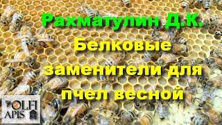 #Рахматулин Д.К. Белковые заменители для пчел весной