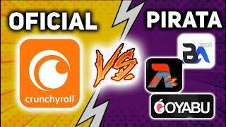 CRUNCHYROLL VS SITES PIRATAS DE ANIME - QUAL É O MELHOR?