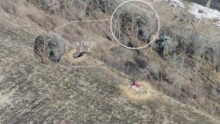 Уничтожение снайпером ССО опорного пункта на Луганском направлении. Авторское видео.