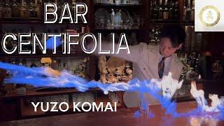 Samurai performance【Bar Centifolia】 Must go Tokyo bartender  バーテンダー駒井優三best bar Demon バーセントフォリア