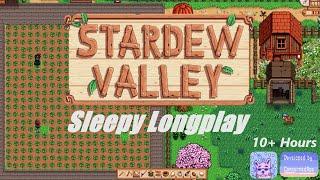 Sleepy Longplay  Stardew Valley Expanded ‍ Chill Gameplay (No Commentary ) 10+ Hours - Spring Y2
