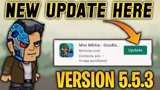 mini militia new update 5.5.3 || mini militia new update leaks