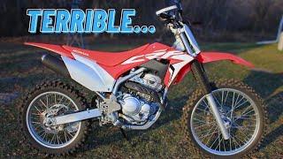 Honda CRF250F Review - Why It's NOT The Right Bike For You