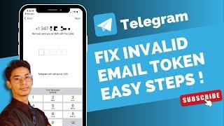 Telegram Invalid Email Token !