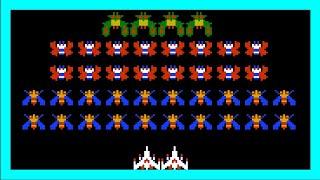 Galaga (FC · Famicom) video game port | 51-stage session for 1 player 