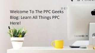 Welcome to the PPC Geeks Blog