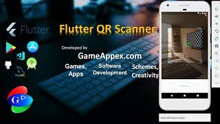 Develop a QR code scanner with Flutter using Android Studio