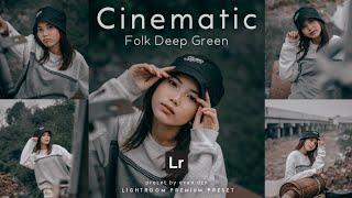 Cara Edit Foto Ala Fotografer | Cinematic deep green | Lightroom Tutorial