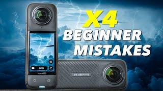 11 Mistakes EVERY Insta360 X4 Beginner Makes