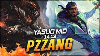 Pz ZZang - Yasuo vs Akshan MID Patch 14.13 - Yasuo Gameplay