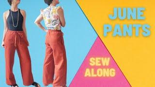 June Pants Sew Along // Helen's Closet Patterns Sewing Tutorial