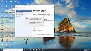 Error while powering on: VMware Player cannot connect to the virtual machine
