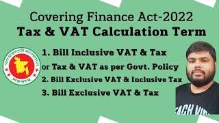 VAT & Tax Calculation Formula | Exclusive tax | Inclusive Tax | Inclusive Tax & Vat