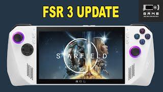 Starfield's FSR 3 Update Tested On The ROG ALLY