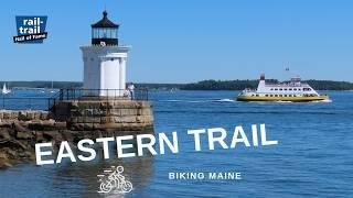 Biking Maine:  The Eastern Trail from Bug Light to Saco