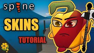 Spine 2D Tutorial for Beginners: Skins